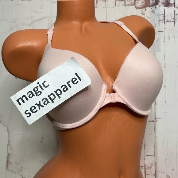 VS 34DD 34DDD PUSH-UP PADDED BODY BY VICTORIA PERFECT SHAPE BRA RACERBACK - Picture 2 of 2